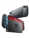 Supcase Crystal Case Nintendo Switch 2 Frost Black
