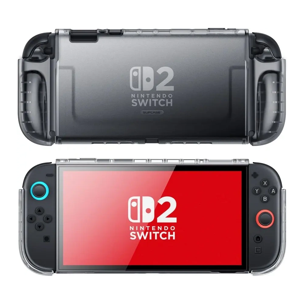 Supcase Crystal Case Nintendo Switch 2 Frost Black