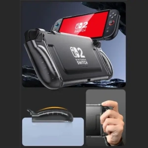 Supcase Crystal Case Nintendo Switch 2 Frost Black
