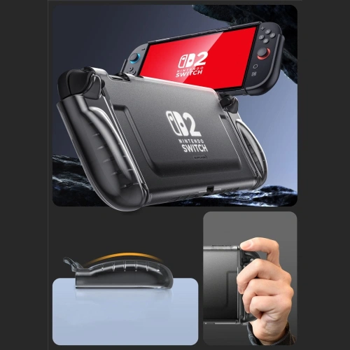 Etui Supcase Crystal Case Nintendo Switch 2 Frost Black
