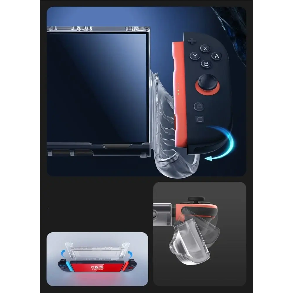 Supcase Crystal Case Nintendo Switch 2 Frost Clear