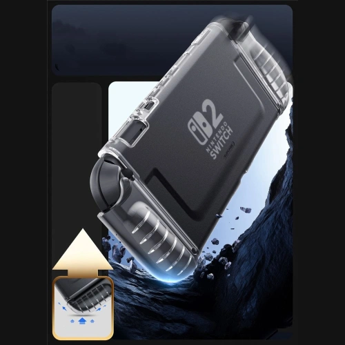 Etui Supcase Crystal Case Nintendo Switch 2 Frost Clear