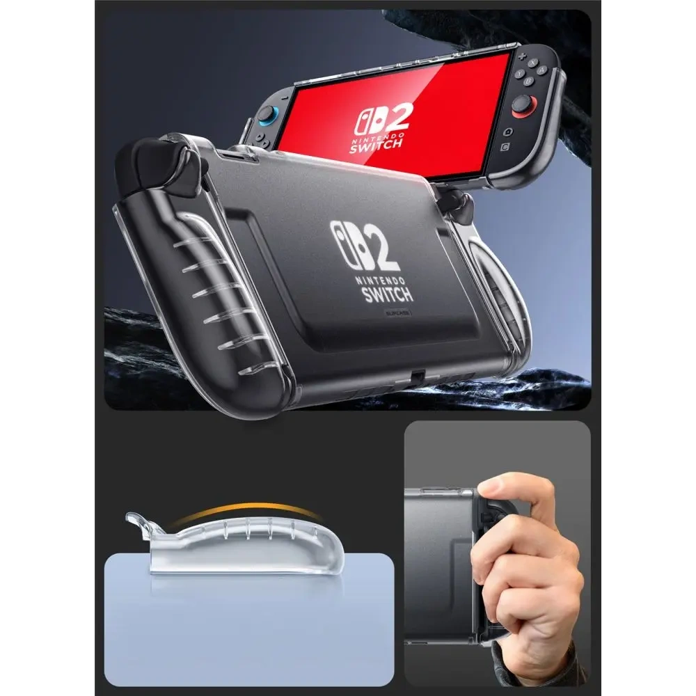 Supcase Crystal Case Nintendo Switch 2 Frost Clear