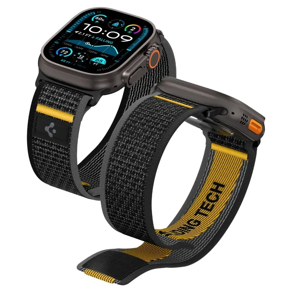 Spigen Athlex Air Apple Watch 6/7/8/9/10/SE/Ultra 1/2 44/45/46/49mm Negru Activ
