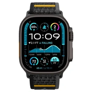 Spigen Athlex Air Apple Watch 6/7/8/9/10/SE/Ultra 1/2 44/45/46/49mm Negru Activ