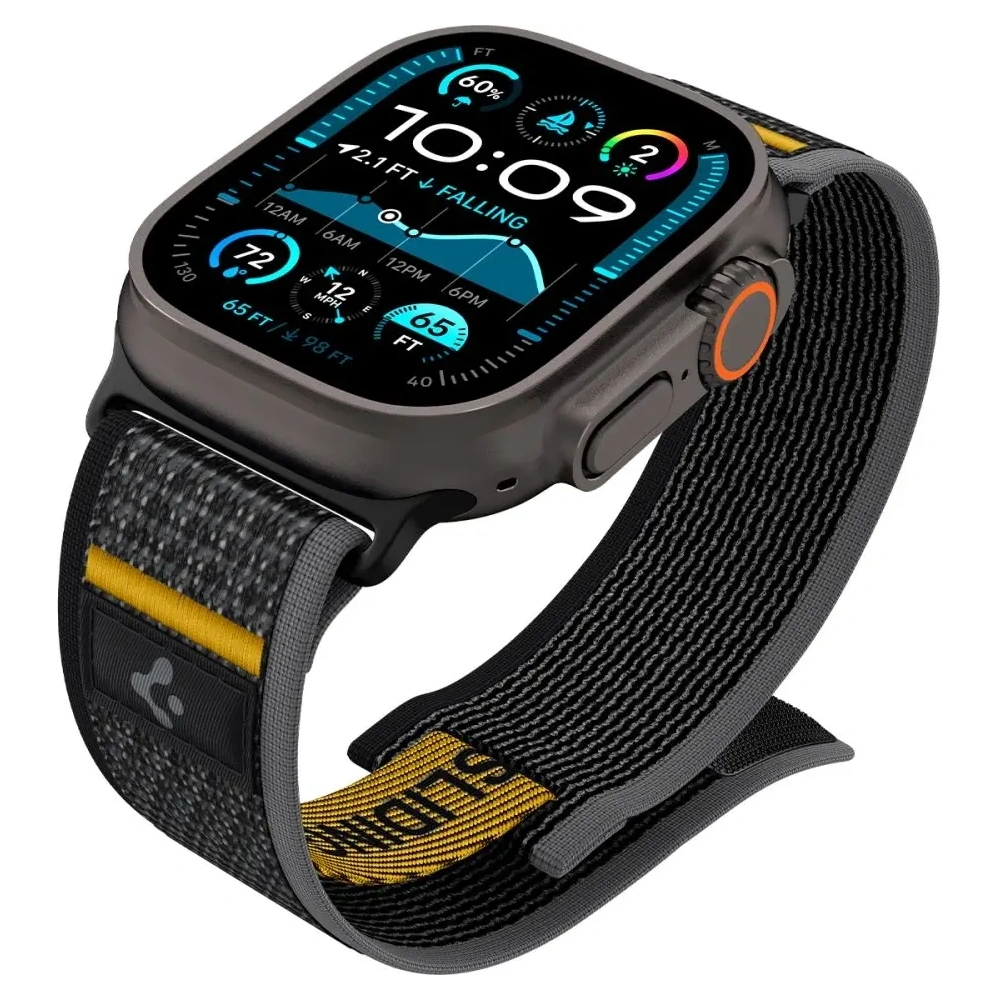 Spigen Athlex Air Apple Watch 6/7/8/9/10/SE/Ultra 1/2 44/45/46/49mm Negru Activ