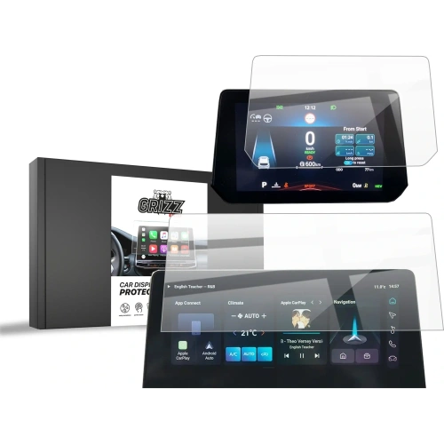 Folia ceramiczna GrizzGlass CarDisplay Protection do MG 3 10,25" (2024-2025) [2w1]