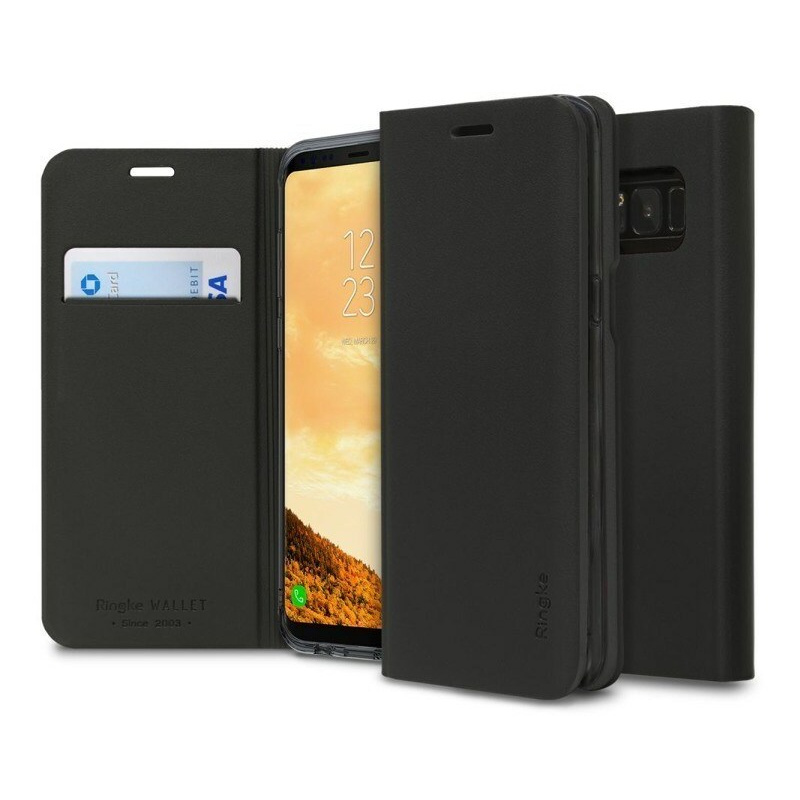Ringke Distributor - 8809550342163 - [KOSZ] - Ringke Wallet Fit Samsung Galaxy S8 Plus Black - B2B homescreen