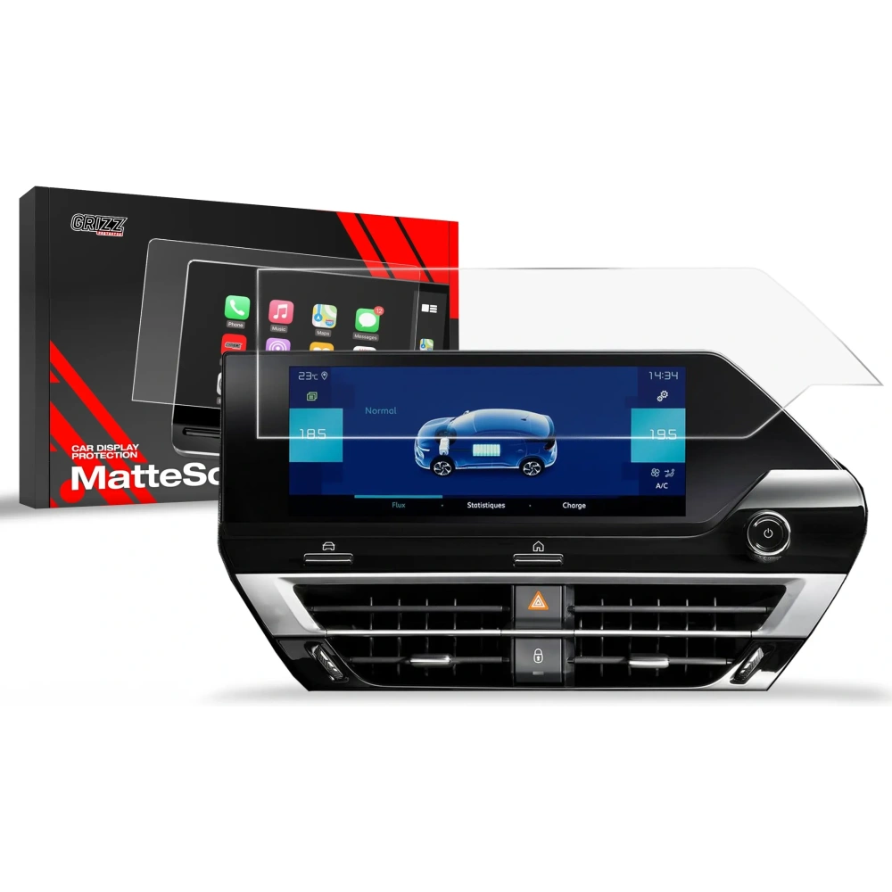 Folia matowa GrizzGlass CarDisplay Protection do Citroen C4 X 10" (2022-2025)