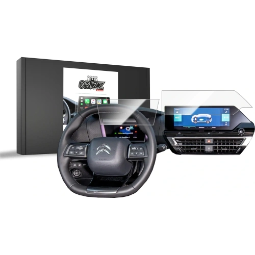Folia ceramiczna GrizzGlass CarDisplay Protection do Citroen e-C4 X 10" (2022-2024) [2w1]