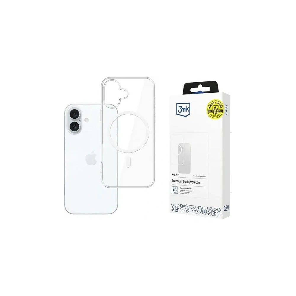 3MK MagCase MagSafe Apple iPhone 16 klar