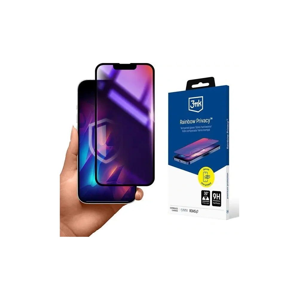 3MK Rainbow Datenschutz Apple iPhone 13 / 13 Pro / 14