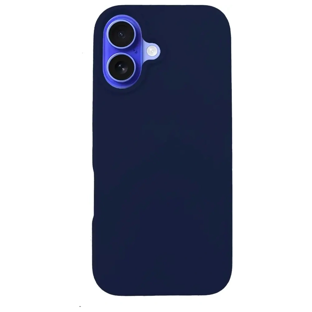 3MK Szilikon tok Apple iPhone 16 sötétkék