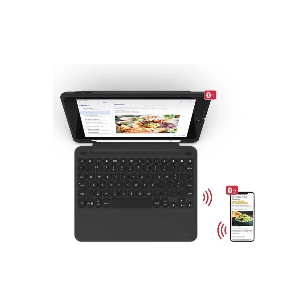 Hurtownia GSM - Etui z klawiaturą ZAGG Slim Book Go Apple iPad 9.7 2017/2018 (5. i 6. generacji) - ZAG013 - {ean13} - Hurt