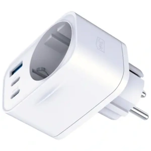 3MK Hyper Comfort Töltő 30W AC, USB-A, 2xUSB-C PD QC3.0 fehér