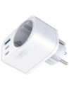 Încărcător 3MK Hyper Comfort 30W AC, USB-A, 2xUSB-C PD QC3.0 alb