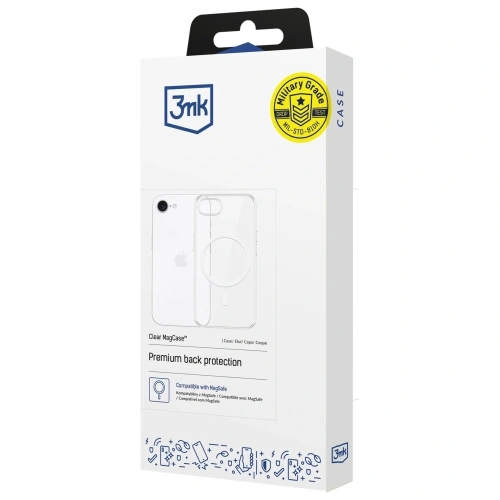 Etui 3MK Clear MagCase do Apple iPhone 16e