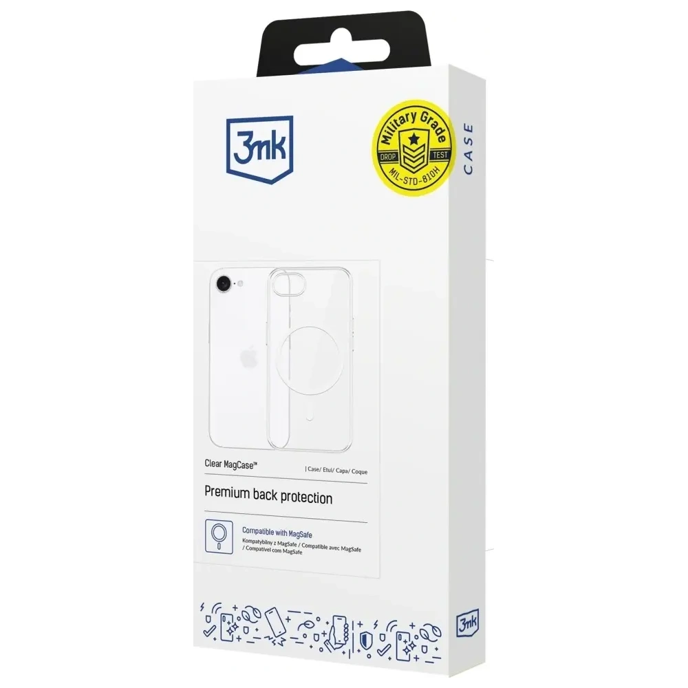 Etui 3MK Clear MagCase do Apple iPhone 16e