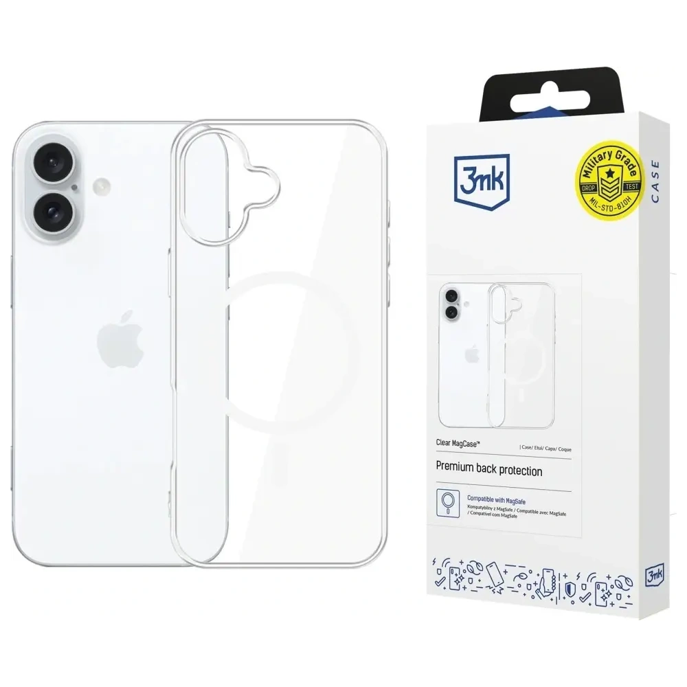 3MK Clear MagCase Apple iPhone 17