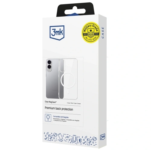Etui 3MK Clear MagCase do Samsung Galaxy S25 Edge