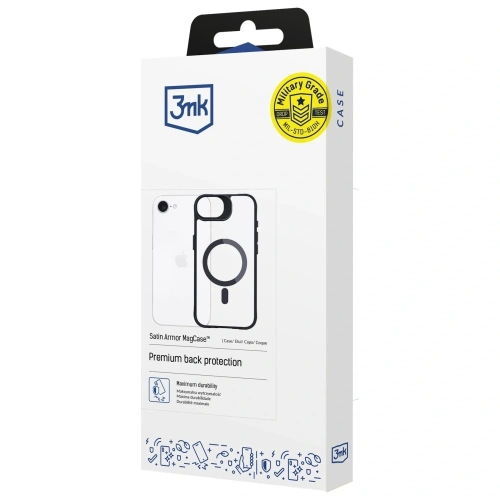 Etui 3MK Satin Armor MagCase do Apple iPhone 16e