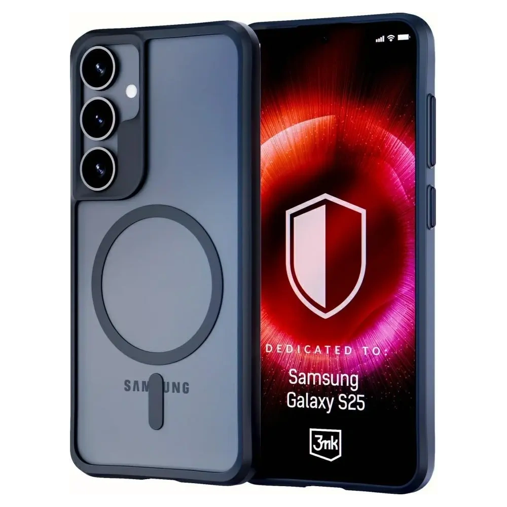 Etui 3MK Satin Armor MagCase do Samsung Galaxy S25