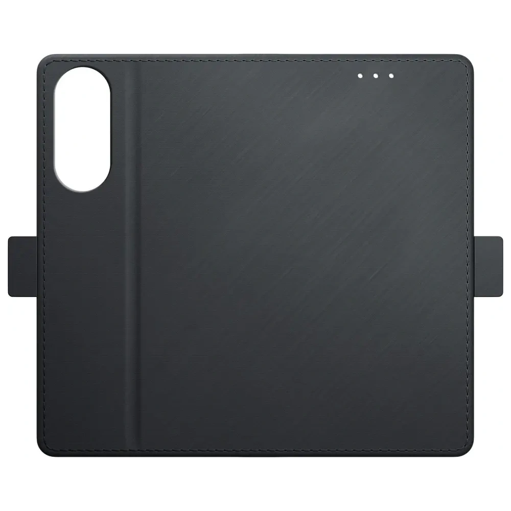 Husa 3MK Wallet pentru Samsung Galaxy S25 Edge neagră