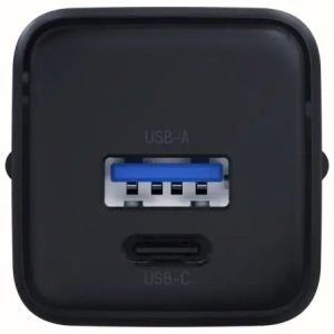 3MK Hyper GaN Töltő 20W USB-A, USB-C PD QC4+ fekete