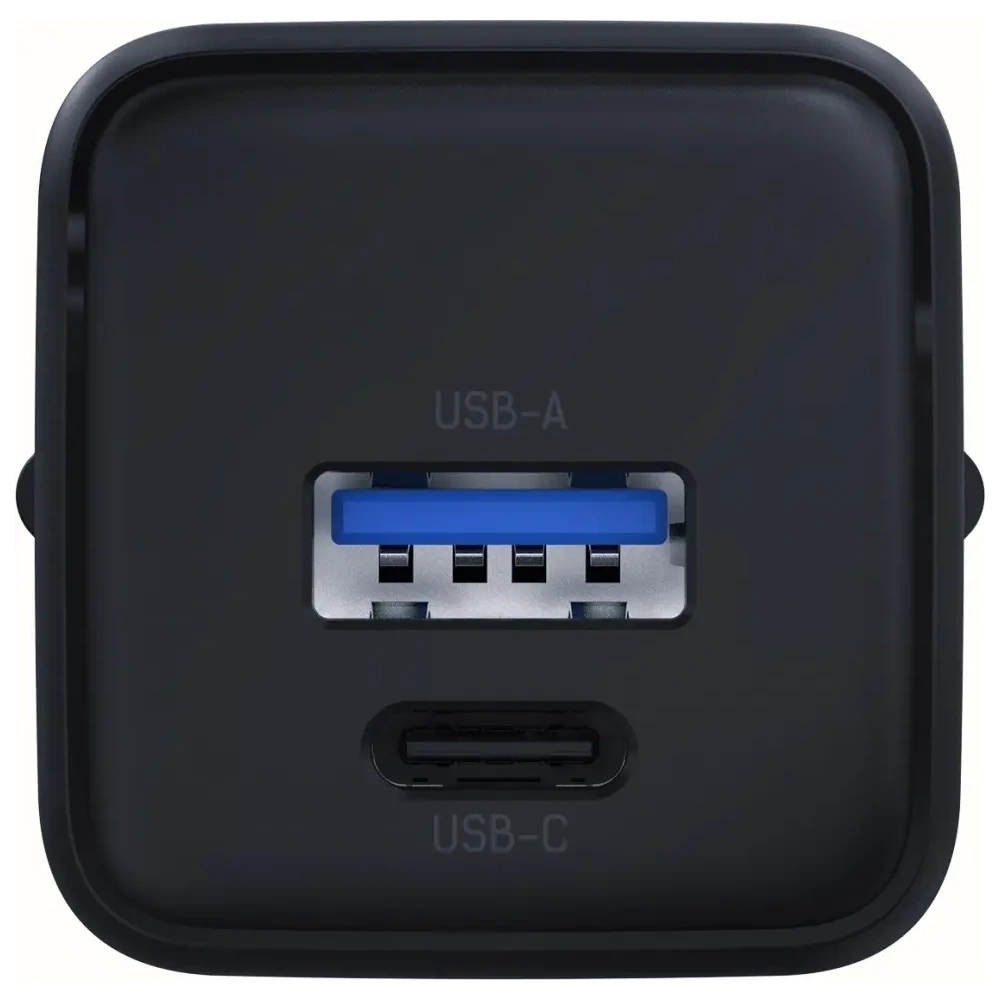 Încărcător 3MK Hyper GaN 20W USB-A, USB-C PD QC4+ negru