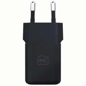 3MK Hyper GaN Töltő 20W USB-A, USB-C PD QC4+ fekete