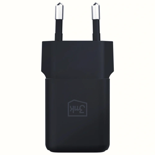 Ładowarka sieciowa 3MK Hyper GaN Charger 20W USB-A, USB-C PD QC4+ czarny