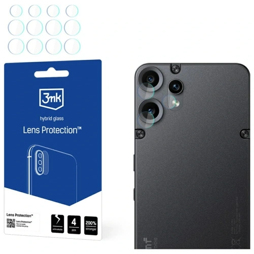 Ochrona na obiektyw aparatu 3MK Lens Protect do CMF Phone 2 Pro by Nothing [4 PACK]