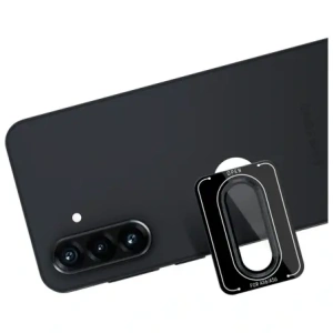 Szkło hybrydowe na obiektyw aparatu 3MK Lens Protection Pro do Samsung Galaxy A36 / A56 5G czarny