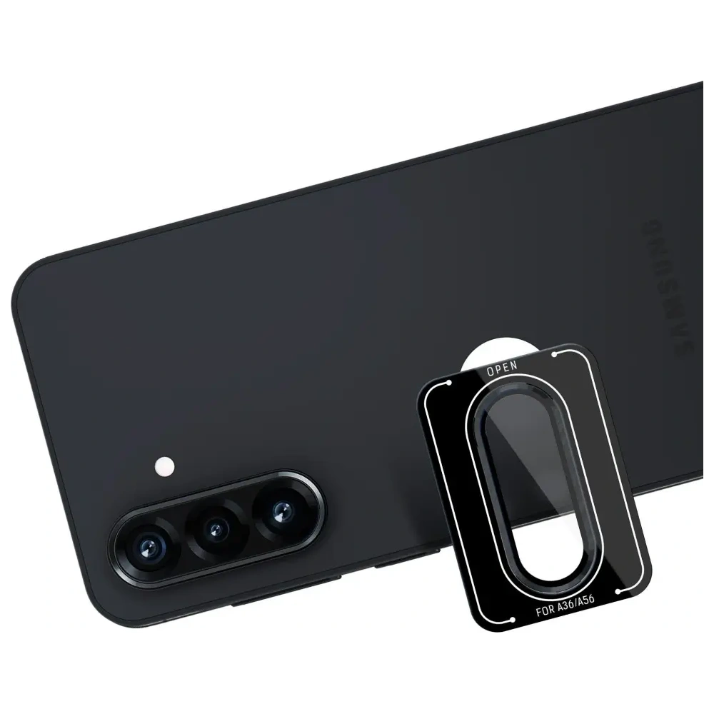 3MK Ochrana objektivu Pro Samsung Galaxy A36 / A56 5G černá