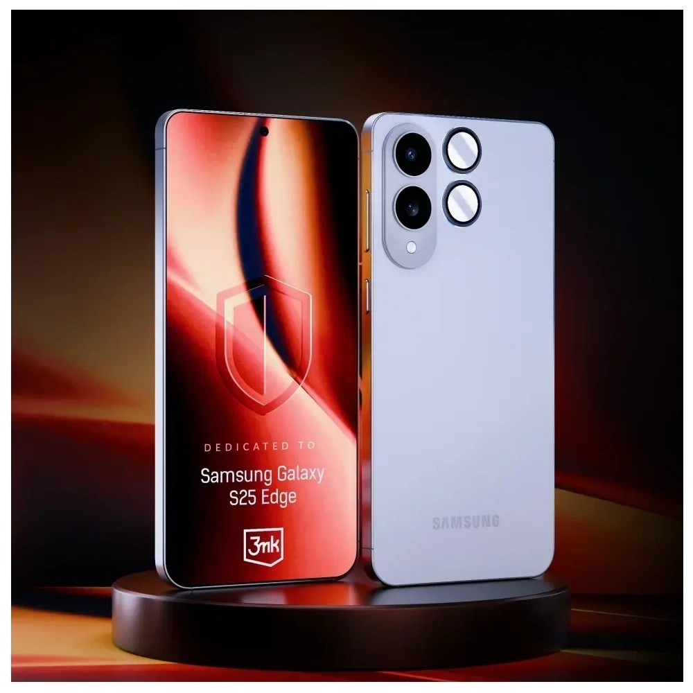3MK Ochrana objektivu Pro Samsung Galaxy S25 Edge černá