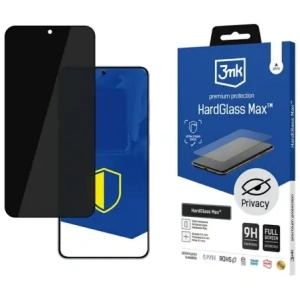 Szkło hartowane 3MK HardGlass Max Privacy do Samsung Galaxy S25 Edge czarny