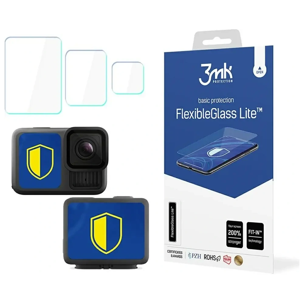 Szkło hybrydowe 3MK CamProtect do GoPro Hero 13
