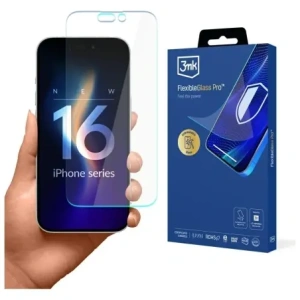Szkło hybrydowe 3MK FlexibleGlass Pro do Apple iPhone 16 Pro