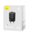 Baseus GaN5 30W USB-C nástěnná nabíječka (černá)