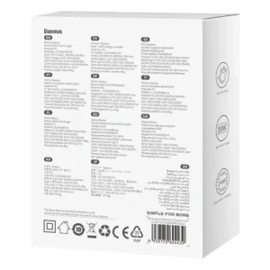 Baseus GaN5 30W USB-C nástěnná nabíječka (černá)