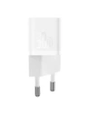 Baseus GaN5 30W USB-C nástěnná nabíječka (bílá)