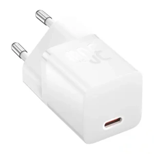 Baseus GaN5 30W USB-C nástěnná nabíječka (bílá)