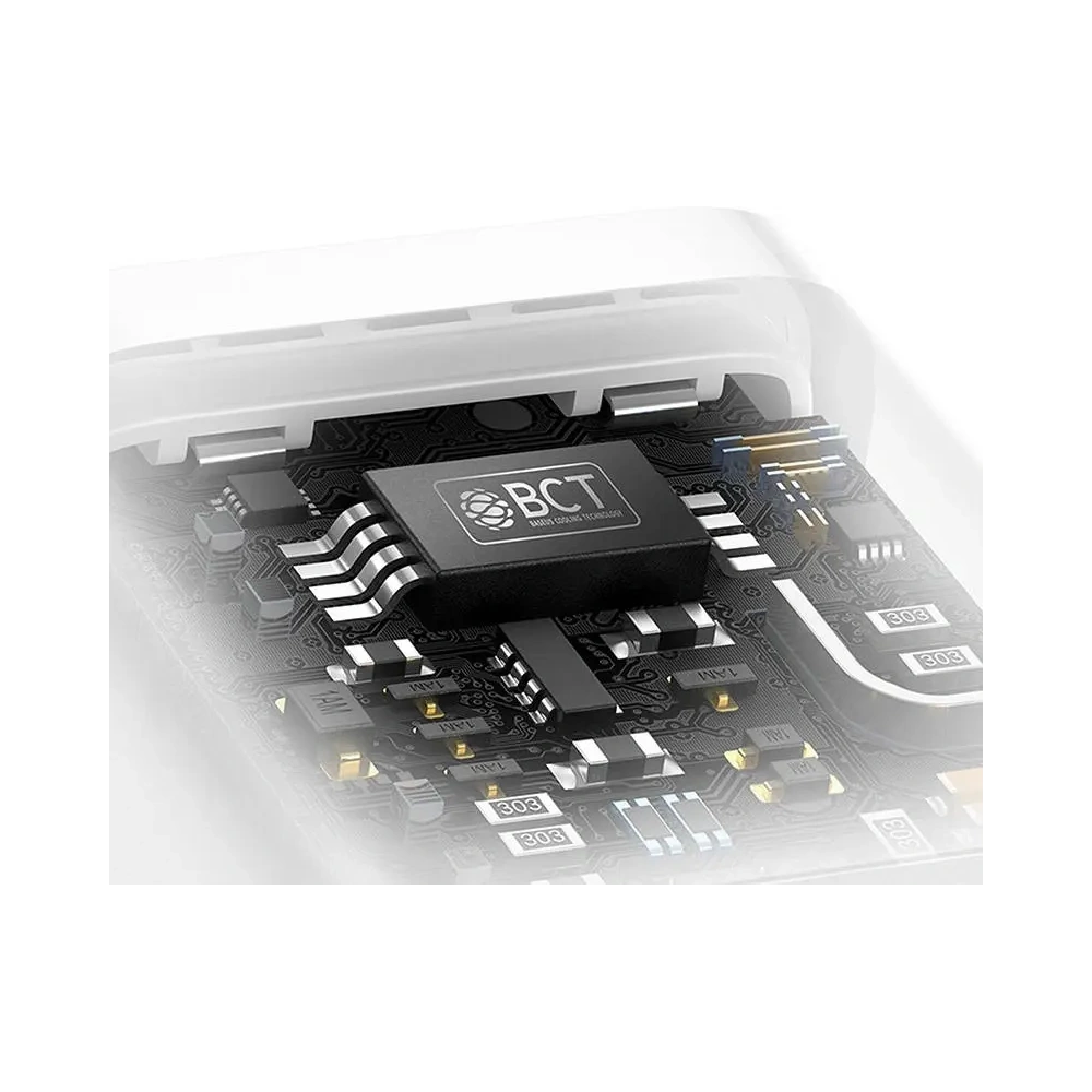 Baseus GaN5 30W USB-C nástěnná nabíječka (bílá)
