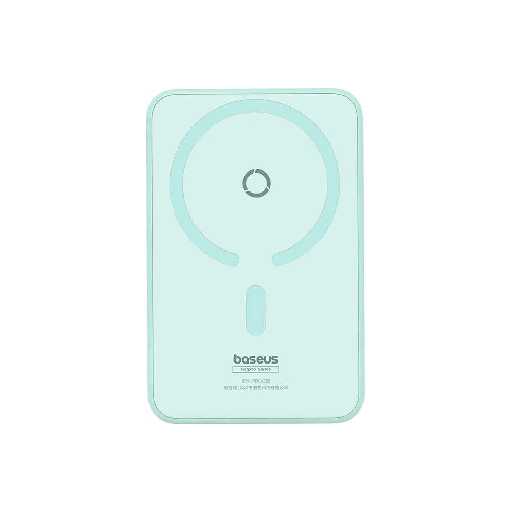 Baseus MagPro Magnetická Power Banka 5000mAh 20W MagSafe (mentolová)