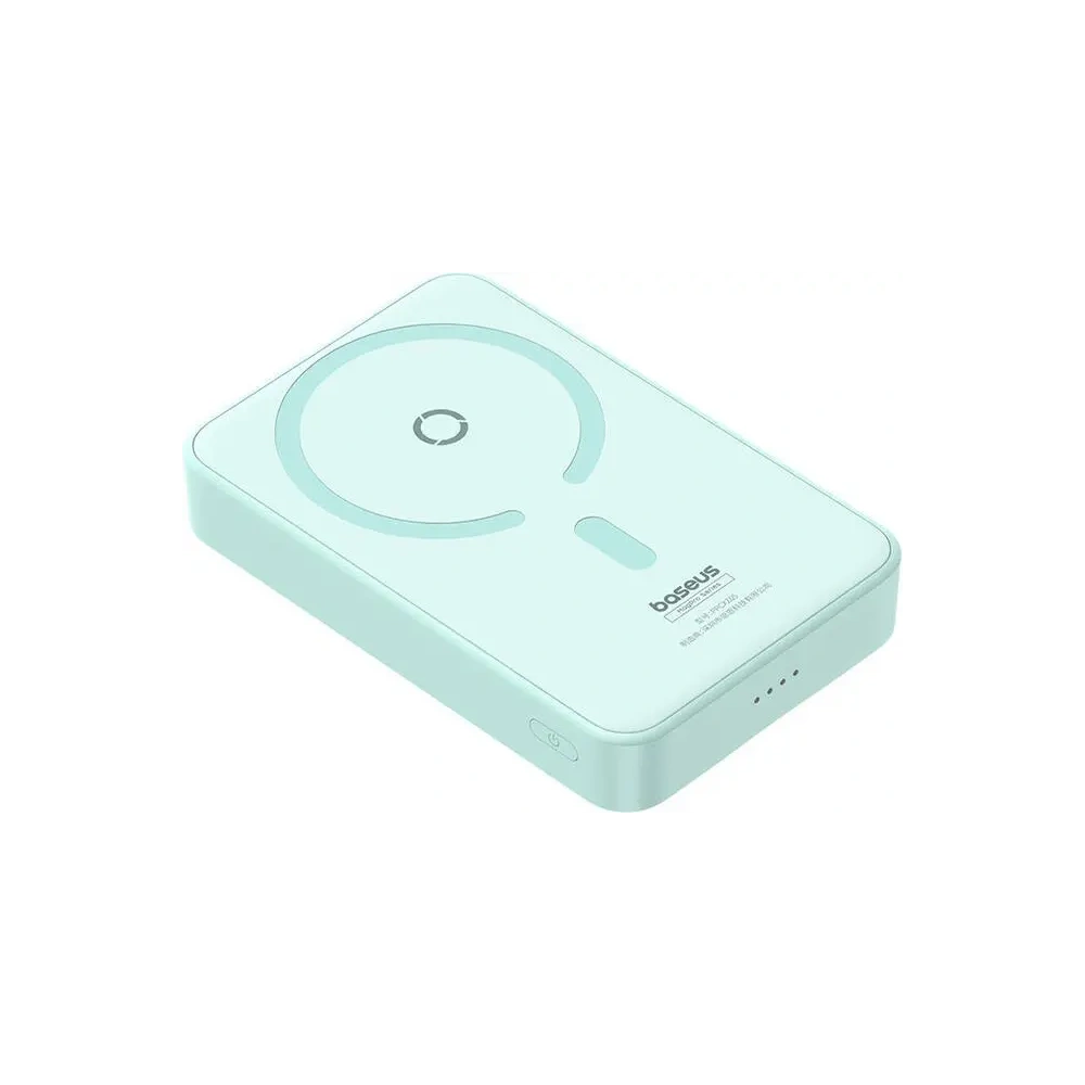 Baseus MagPro Magnetická Power Banka 5000mAh 20W MagSafe (mentolová)