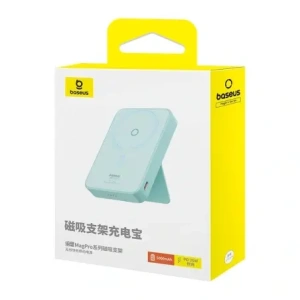 Baseus MagPro Magnetická Power Banka 5000mAh 20W MagSafe (mentolová)