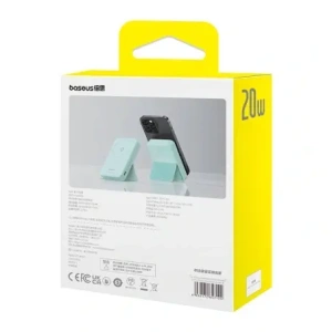 Baseus MagPro Magnetická Power Banka 5000mAh 20W MagSafe (mentolová)