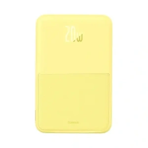 Baseus MagPro Magnetická Power Bank 5000mAh 20W MagSafe (žlutá)