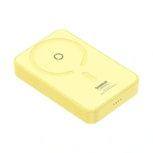 Baseus MagPro Magnetická Power Bank 5000mAh 20W MagSafe (žlutá)