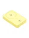 Powerbank magnetyczny z podstawką Baseus MagPro Magnetic 5000mAh 20W MagSafe (żółty)